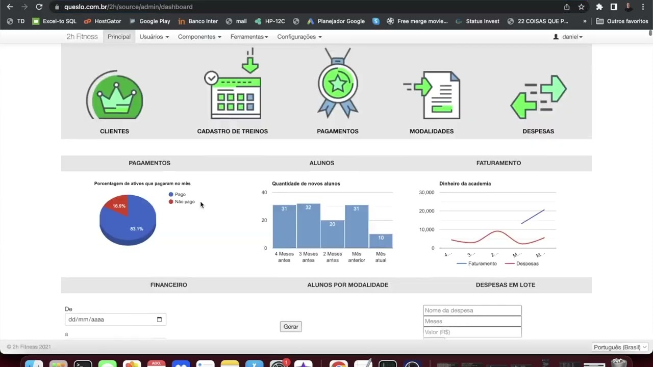 O melhor software para treinos para academia - Controle de treinos