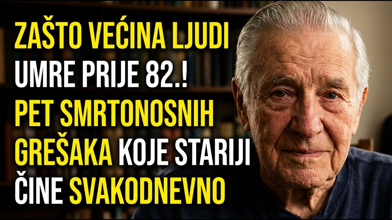 Imam 96...Pravilo 85%: 5 smrtonosnih pogrešaka koje stariji rade svaki dan i zbog kojih ne dožive 90