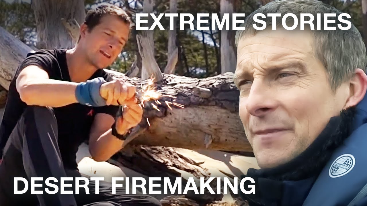 Bear Grylls Shares Adventure Stories & Teaches How To Start A Campfire! - Best of Bear