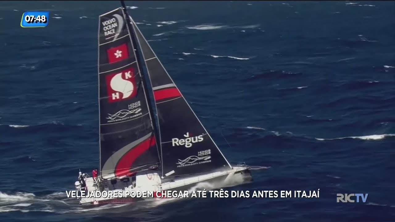 Velejadores da Volvo Ocean Race podem chegar at&eacute; tr&ecirc;s dias antes em Itaja&iacute;