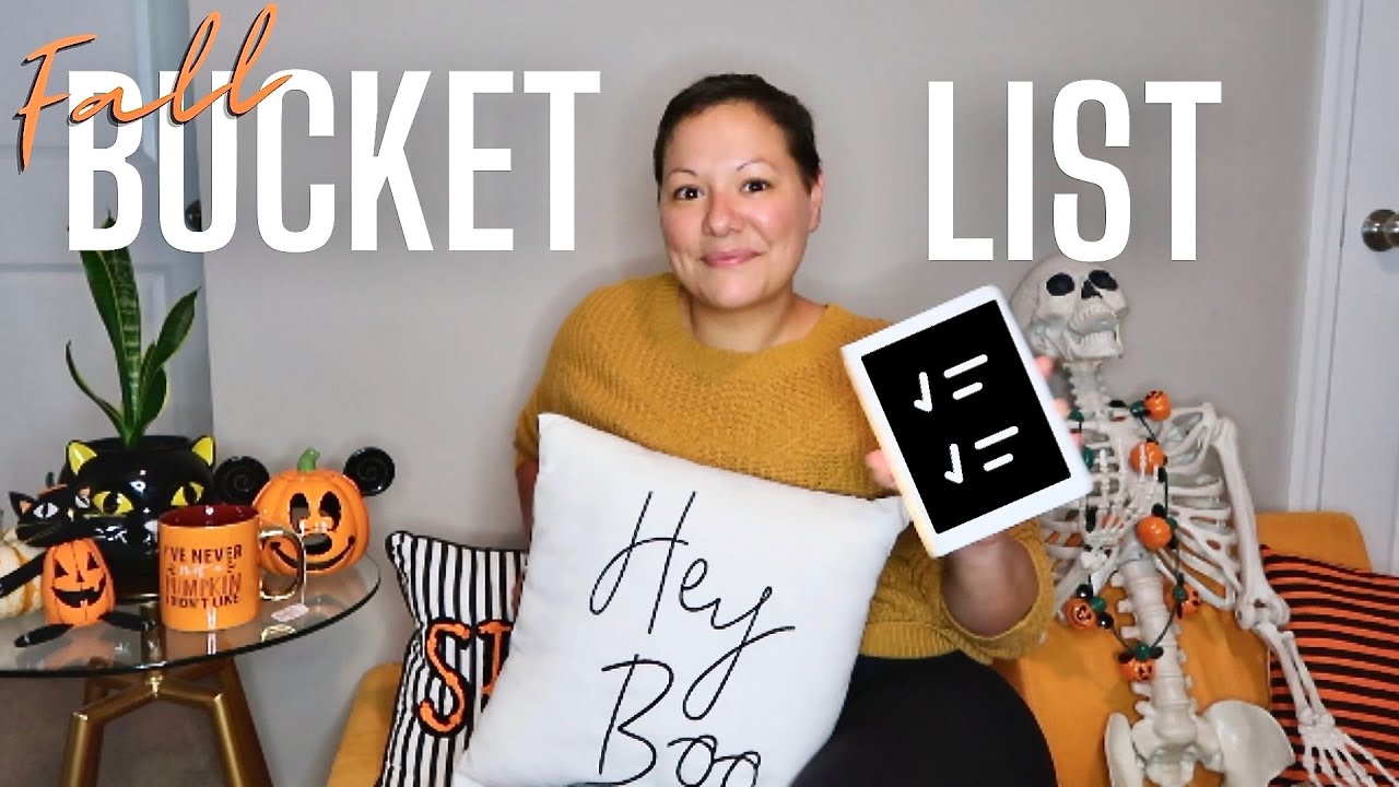 Fall Bucket List 2021 | TOP 10 Things!