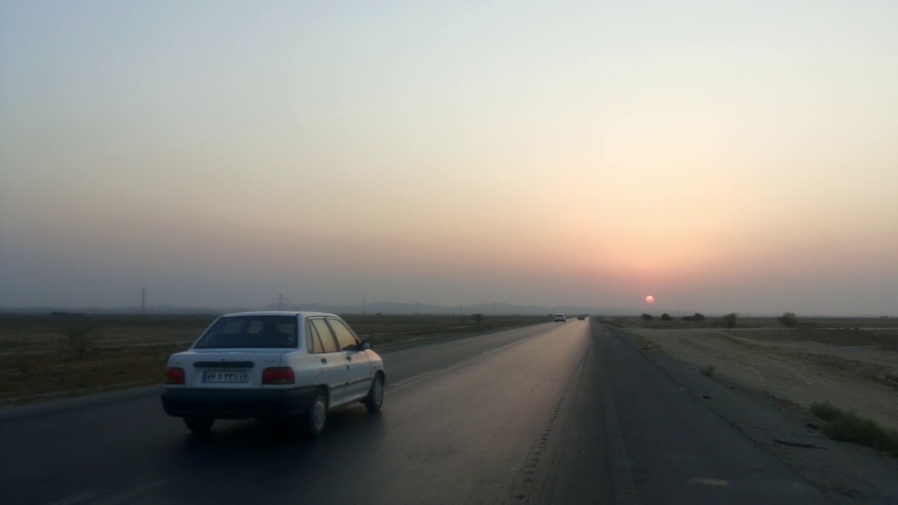 Riding to Ahvaz in Summer, Iran 2020