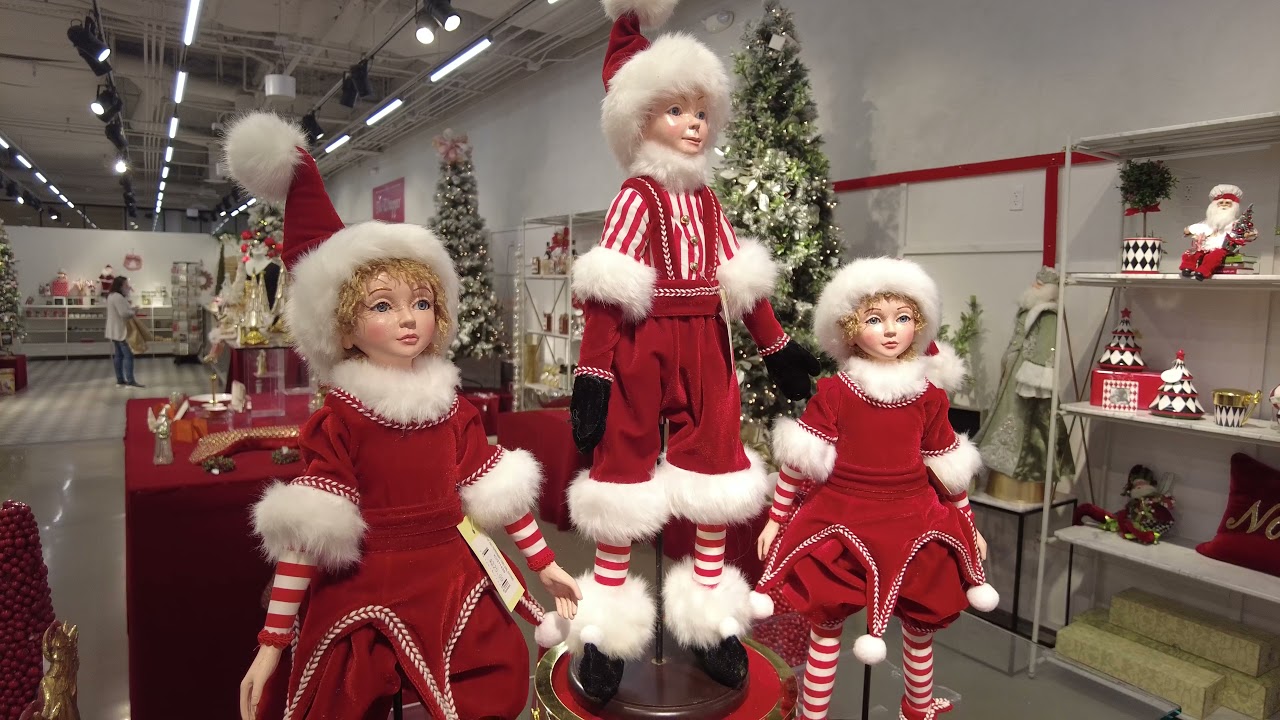 South Coast Plaza Christmas Atmosphere - 2021 - 4K