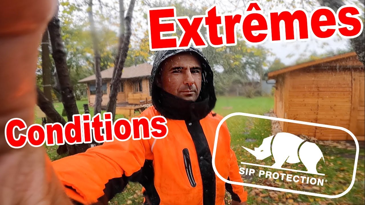Veste de pluie SIP Protection KEIU - Test et Review par un Arboriste &Eacute;lagueur...