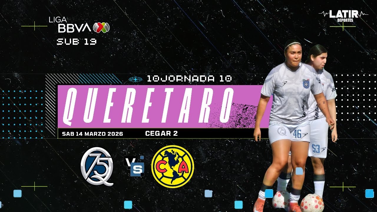Liga bbva mx | Querétaro vs América | Jornada 10 | Sub 19 Femenil