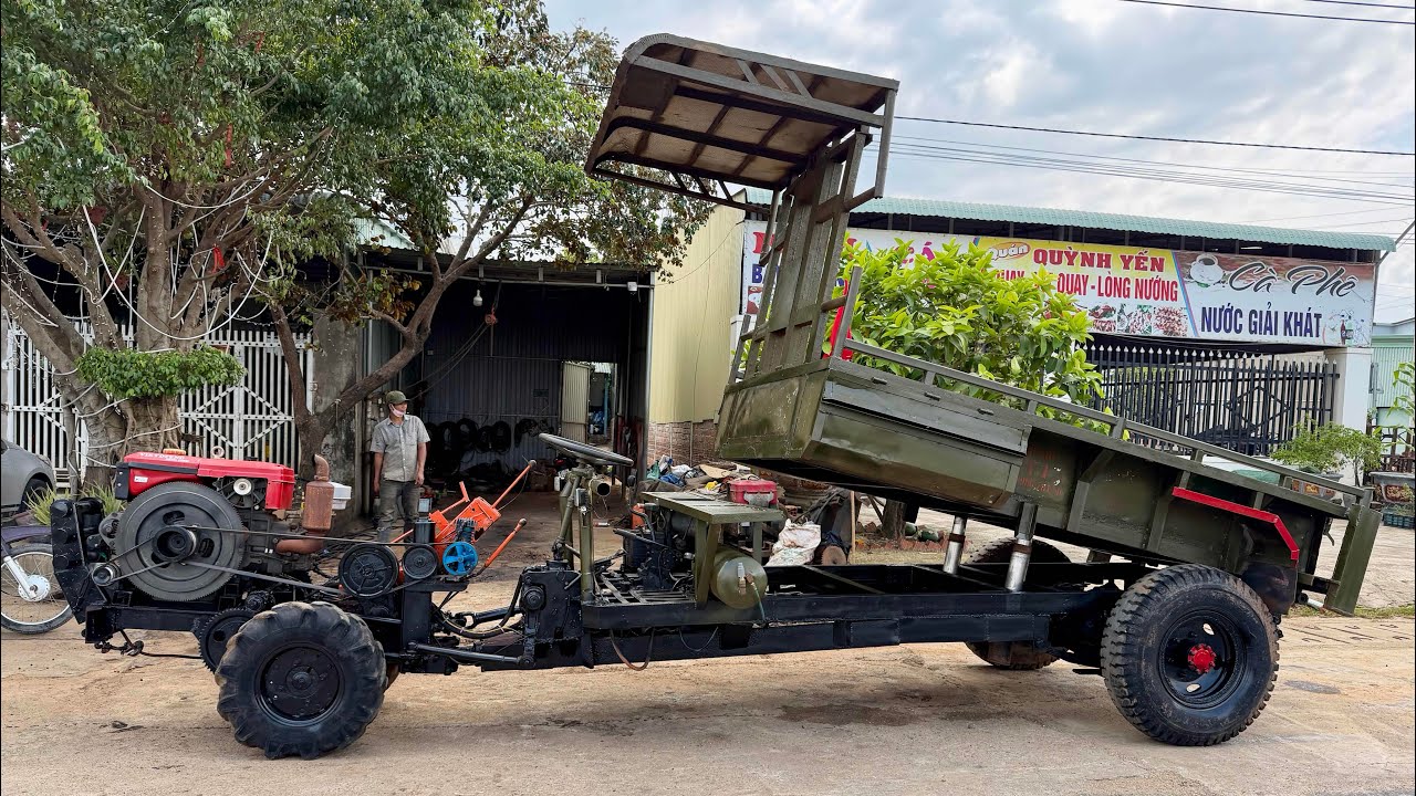2 cầu ben , máy 32 đề , thắng hơi , thùng 2m80 . Giá 92tr . Lh 0384545911 , 0988371432 Zalo