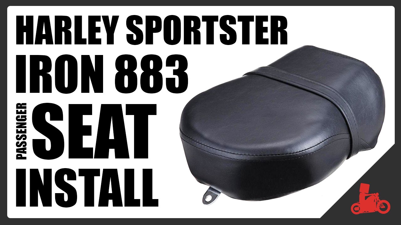 HOW TO: Install Passenger Seat (Pillion) - Harley Sportster Iron 883