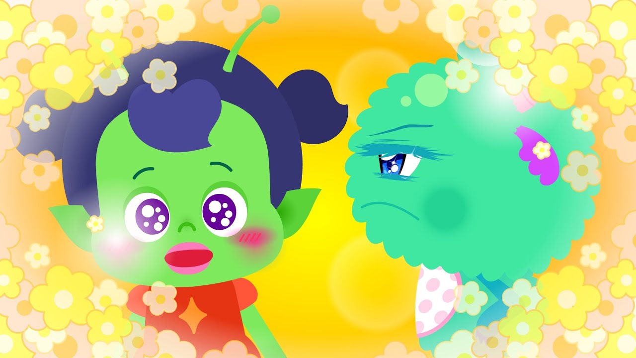 몬스터 한글 - 자음 프롤로그 #1 | 털복이! 삐빠별에 가다! | 한글 자음을 배워봐요 | 한글동화★지니키즈