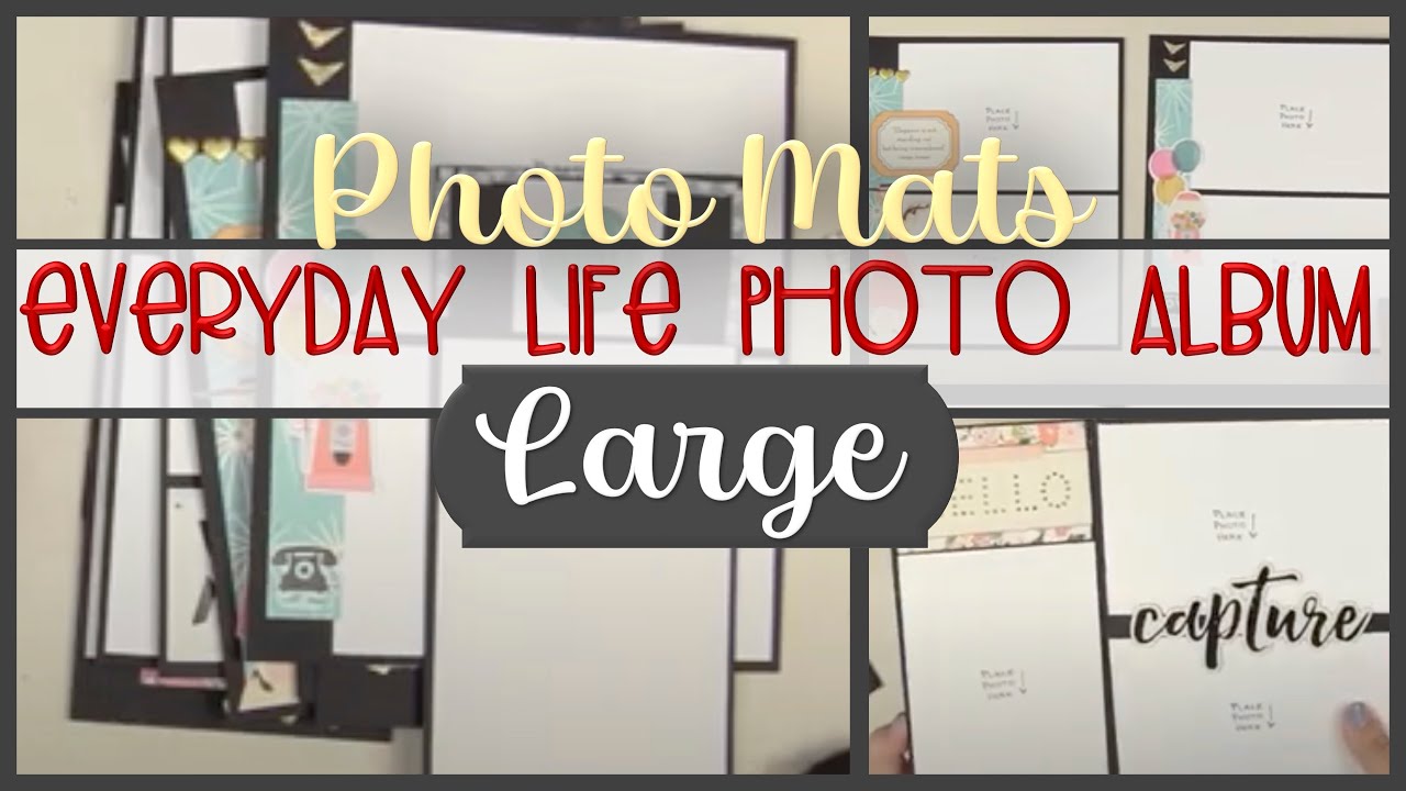 Everyday Life Photo Album - Large:  Photo Mats Review