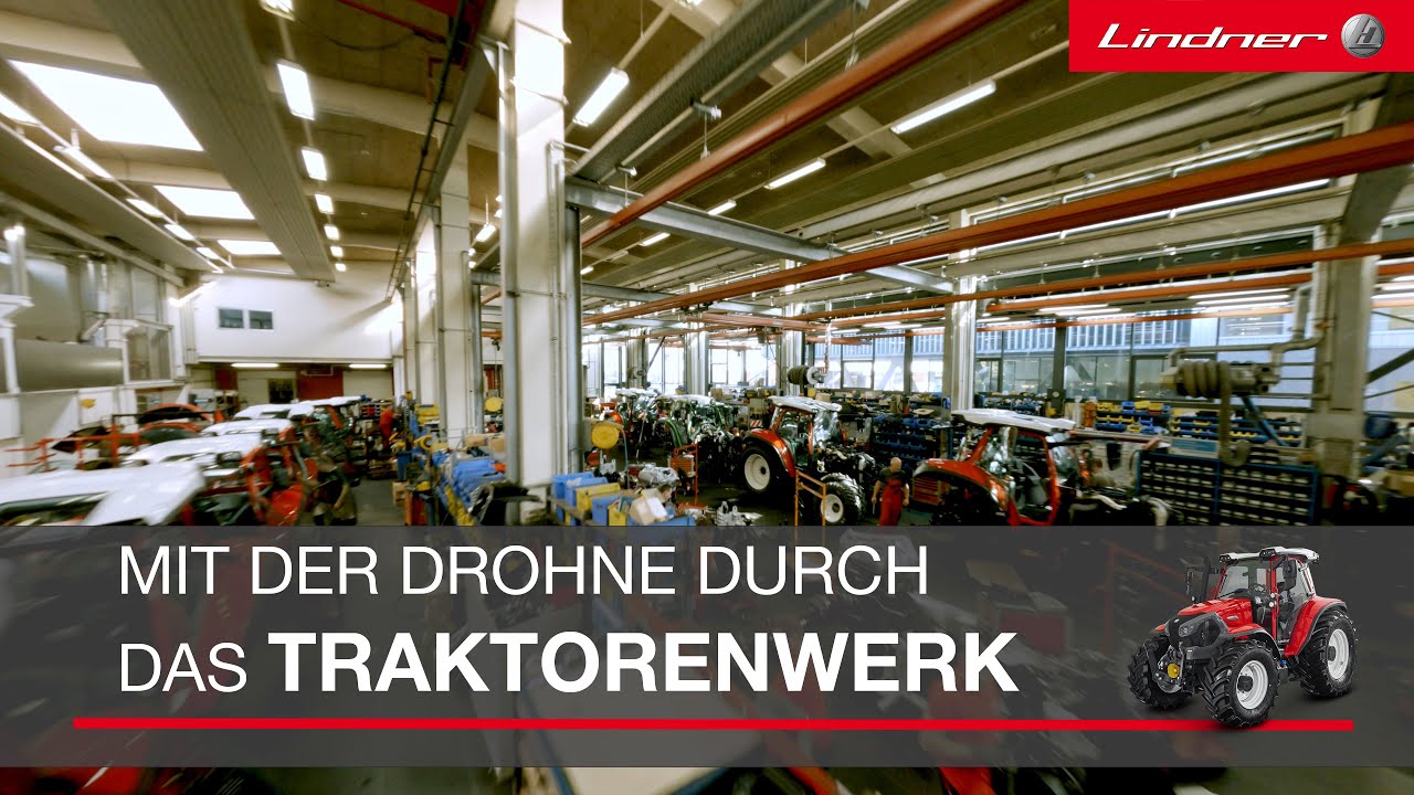FPV Drohnenflug durchs LINDNER Werk