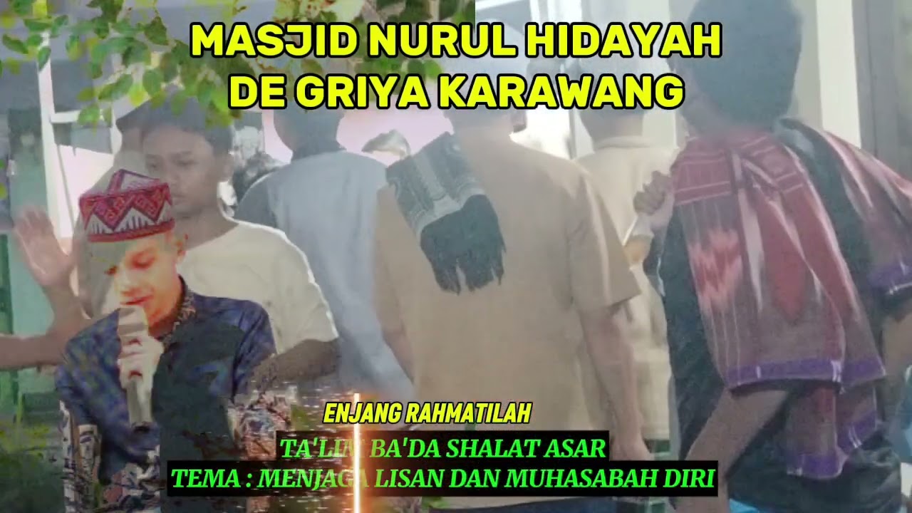 Pentingnya menjaga Lisan - Kang Enjang Rahmatilah 