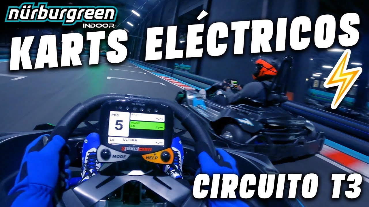 ⚡Humillando a mis amigos ⚡ |  Nurburgreen Indoor | Circuito T3 | Karts eléctricos