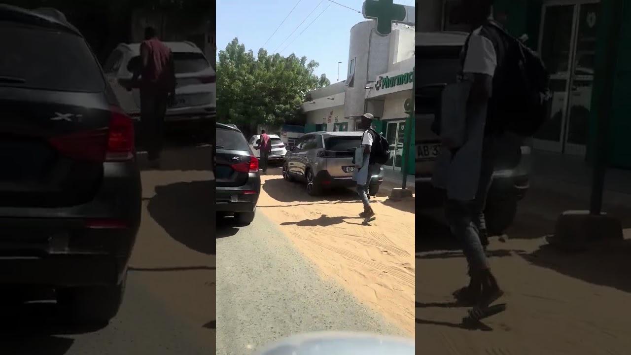 Louga Moto de ancien Préfecture àu garage Touba