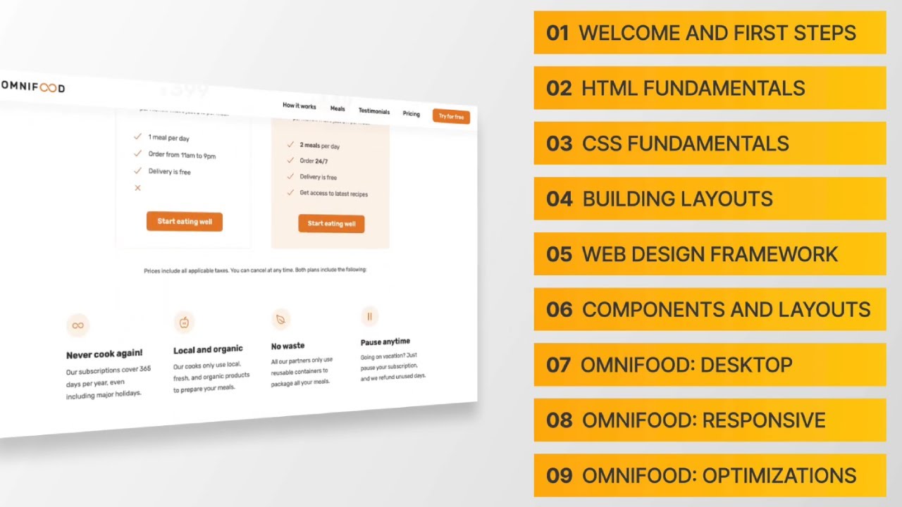 Build Responsive Real-World Websites with HTML and CSS | Responsive Web Design Tutorial