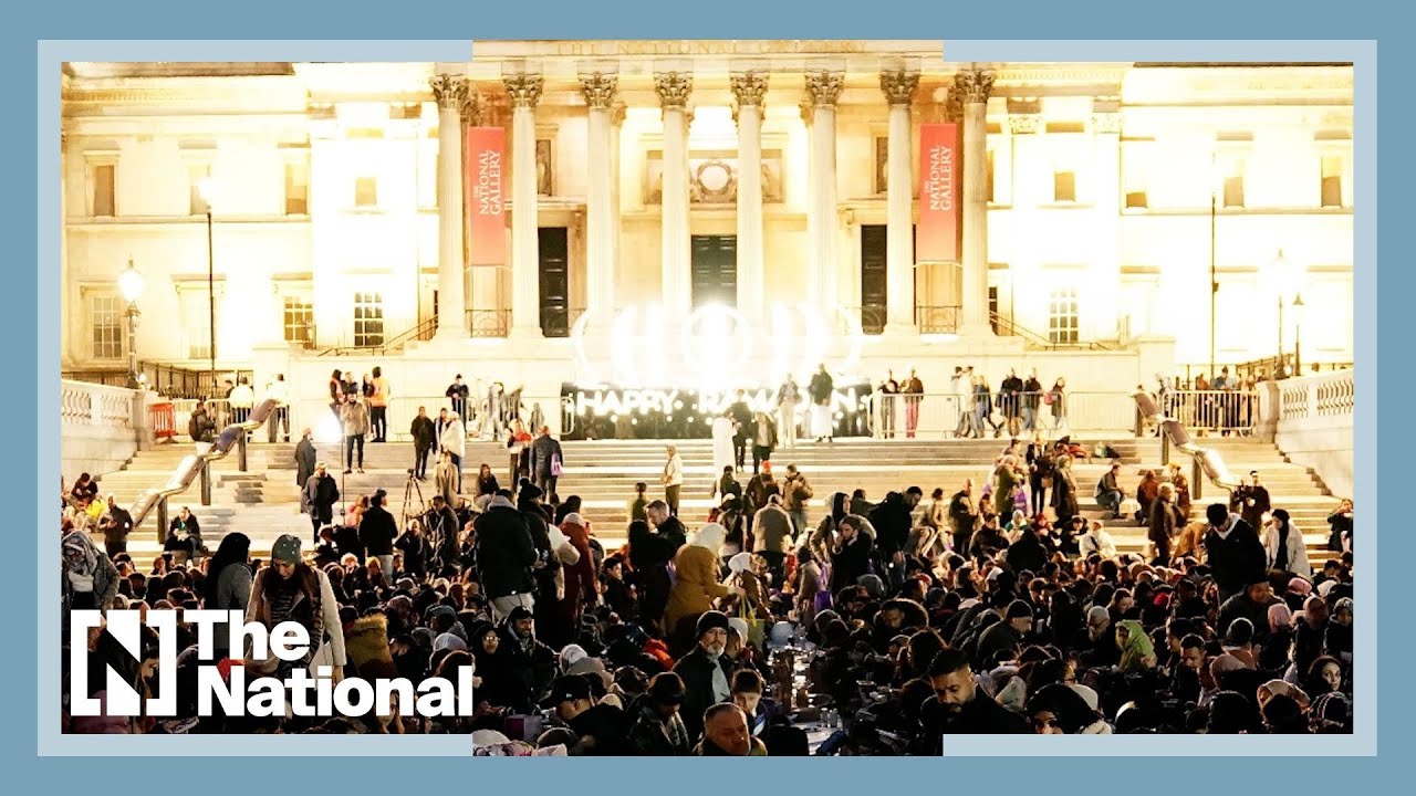 Trafalgar Square hosts Iftar on final week of Ramadan