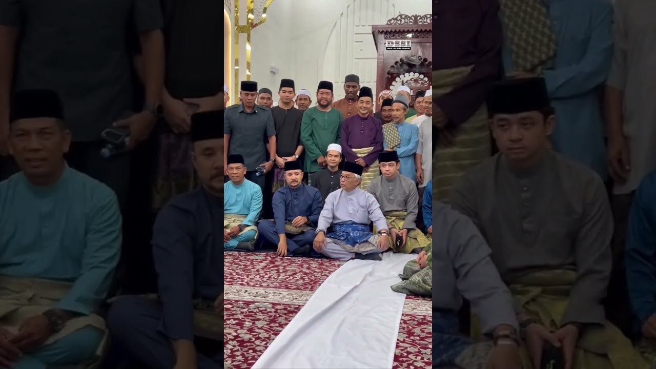 Sultan Pahang Sekeluarga ke Perasmian Masjid Taman Bukit Bendera Mentakab, Temerloh