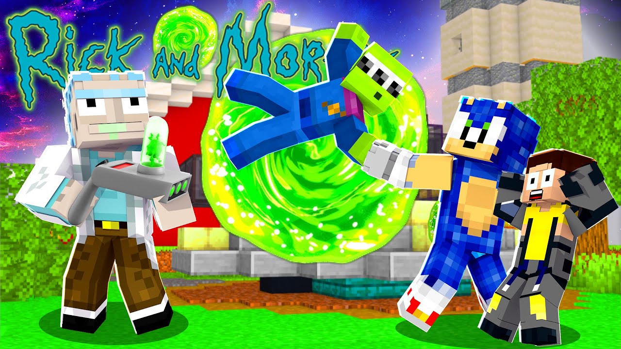 RICK AND MORTY! [22] | Sonic Survival Adventures | Minecraft