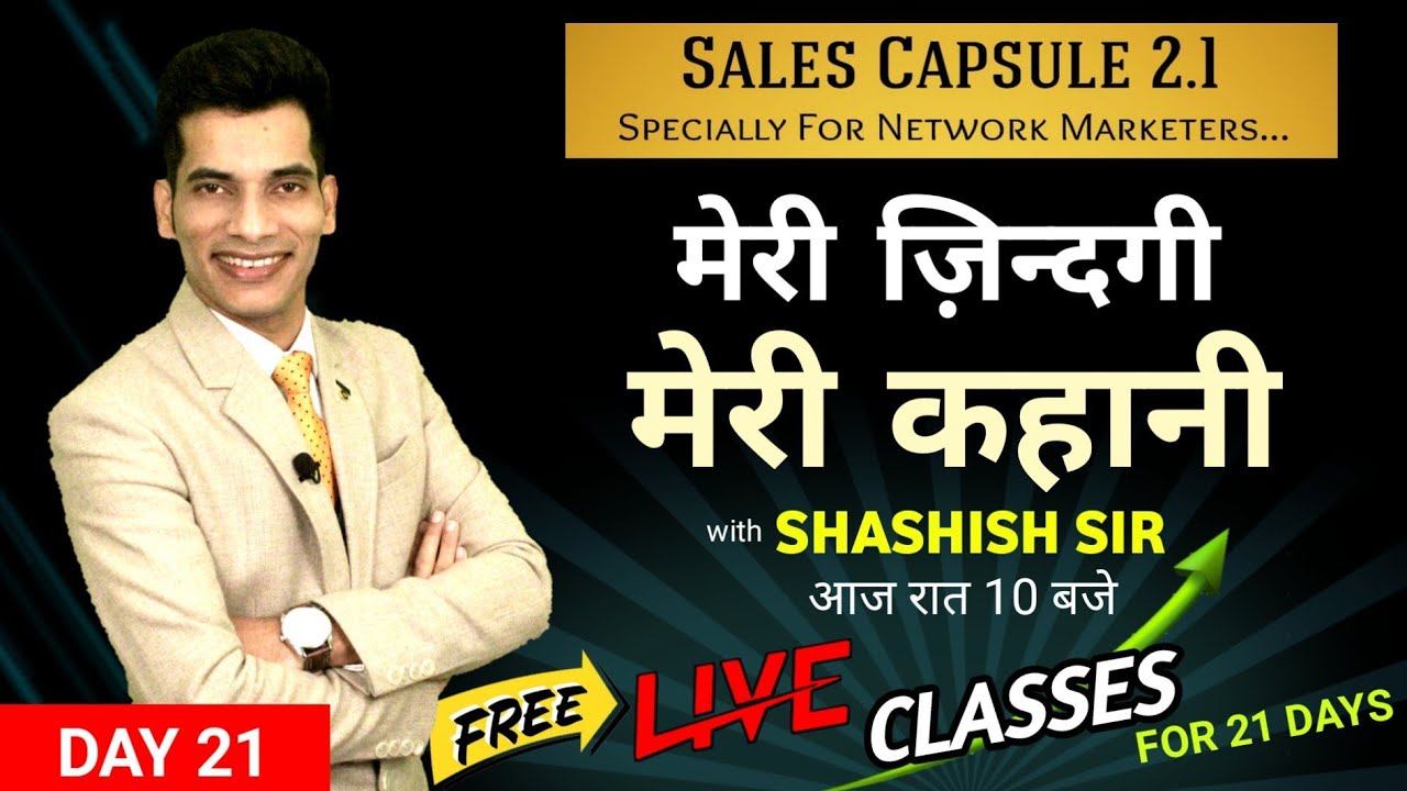 Day 21 | Free Live Classes of Shashish Sir for 21 Days