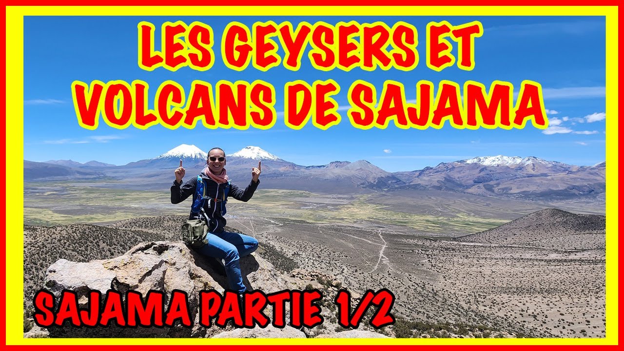 Les geysers de Sajama / Parc national / La fumée d'un volcan / Bolivie / Voyage et Nouvelle Vie (98)