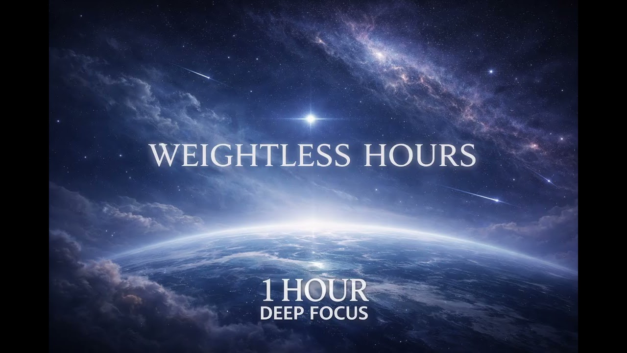 Perfect Deep Work Focus – WEIGHTLESS HOURS | 1 Hour Concentration Looped Music