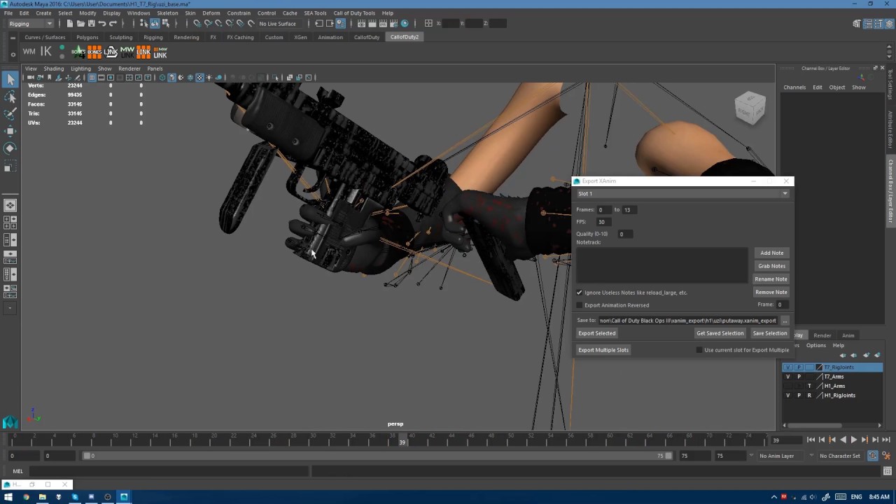 [BO3: Mod Tools] Porting MW:R Weapons
