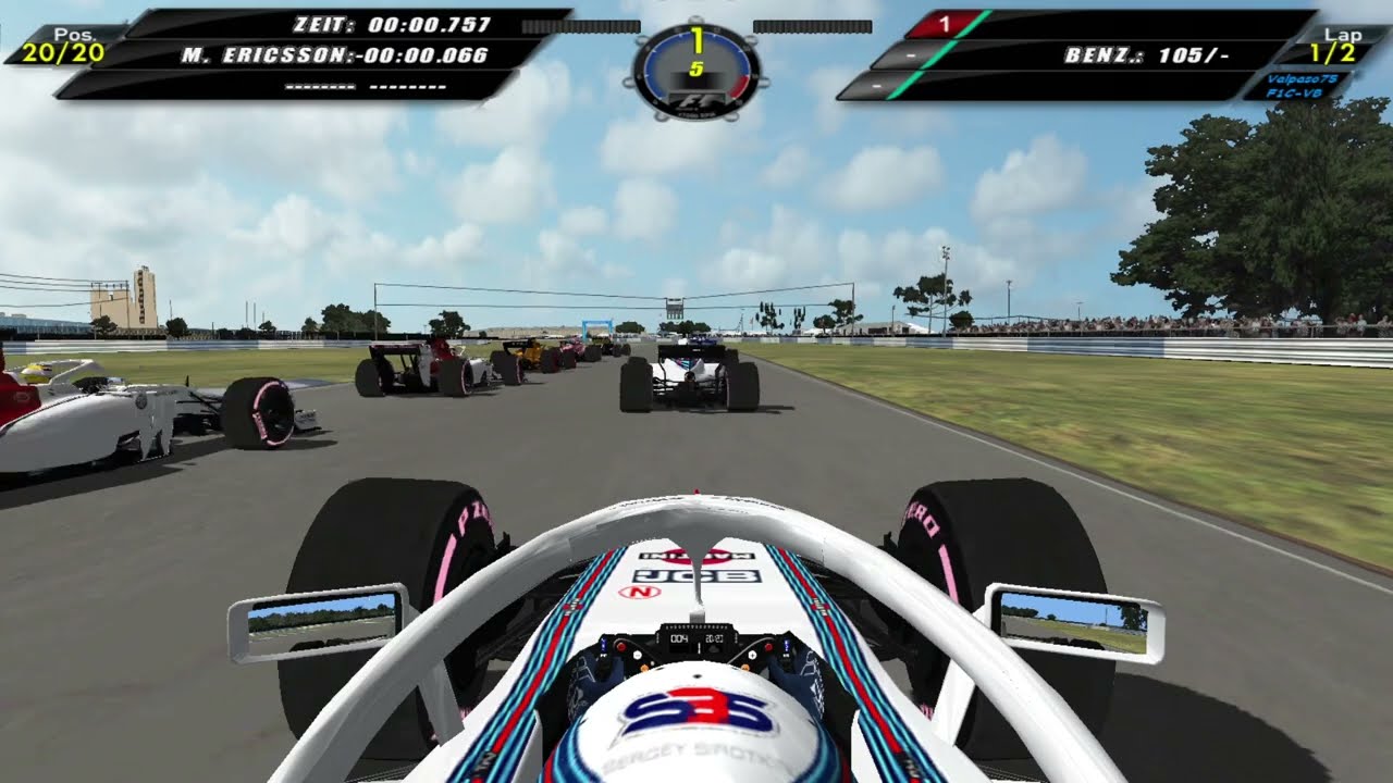 F1 Challenge VB 2018 Williams Sebring(SCCA) 5% Race