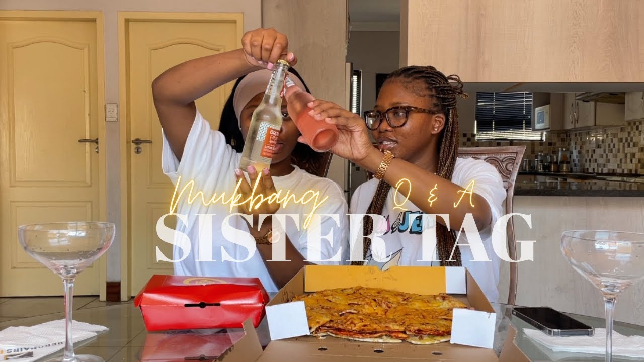VLOGTOBER EP 3 | Mukbang + Crazy Q& A ft Botho Madileng | South African YouTuber