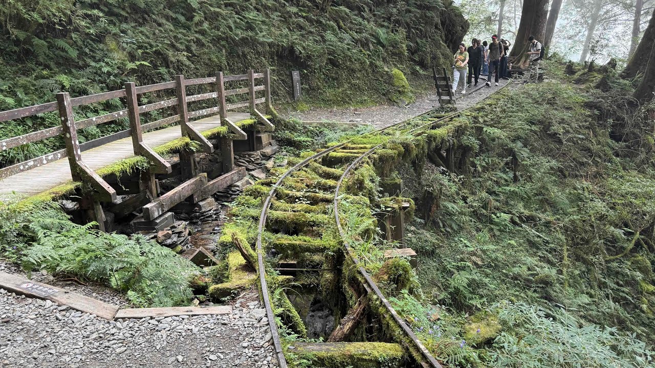 太平山見睛懐古步道昔日山地運材軌道