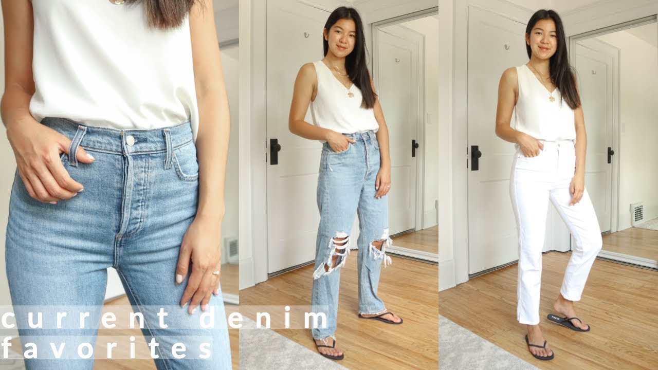 BEST JEANS | CURRENT FAVOURITES + TRY-ON