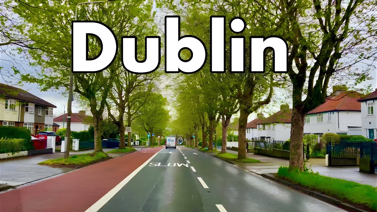 Driving Downtown Dublin Ireland April 2025 |Dublin City Centre, Ballymun Road, Drumcondra |UHD 60fps