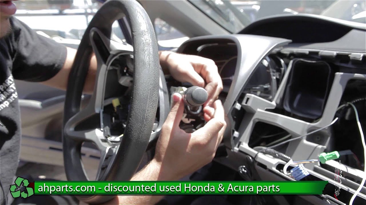 Как заменить переключатель фар/дворников 06 07 08 09 10 11 Honda Civic ЗАМЕНА СВОИМИ РУКАМИ