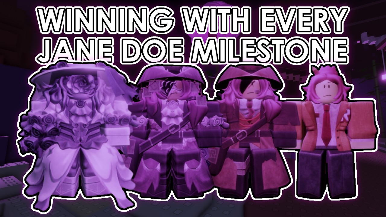 WINNING with EVERY JANE DOE MILESTONE (what is grass?) | FORSAKEN