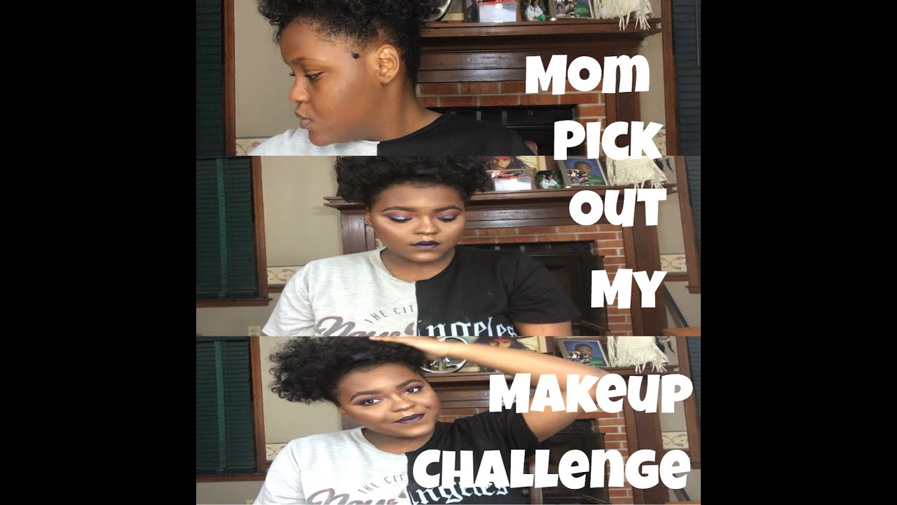 Mom Picks Out My Makeup Challenge!
