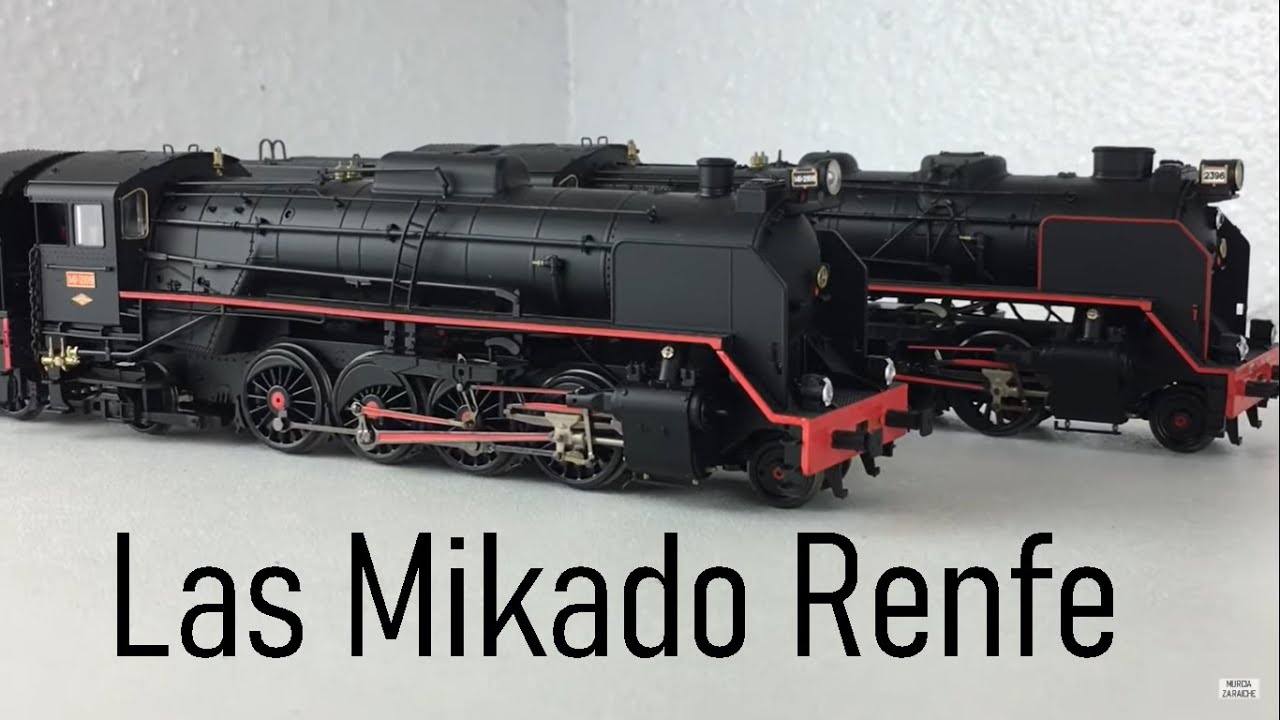 Locomotoras: Renfe 141 MIKADO de épocas III Electrotren con El Taller del Modelista