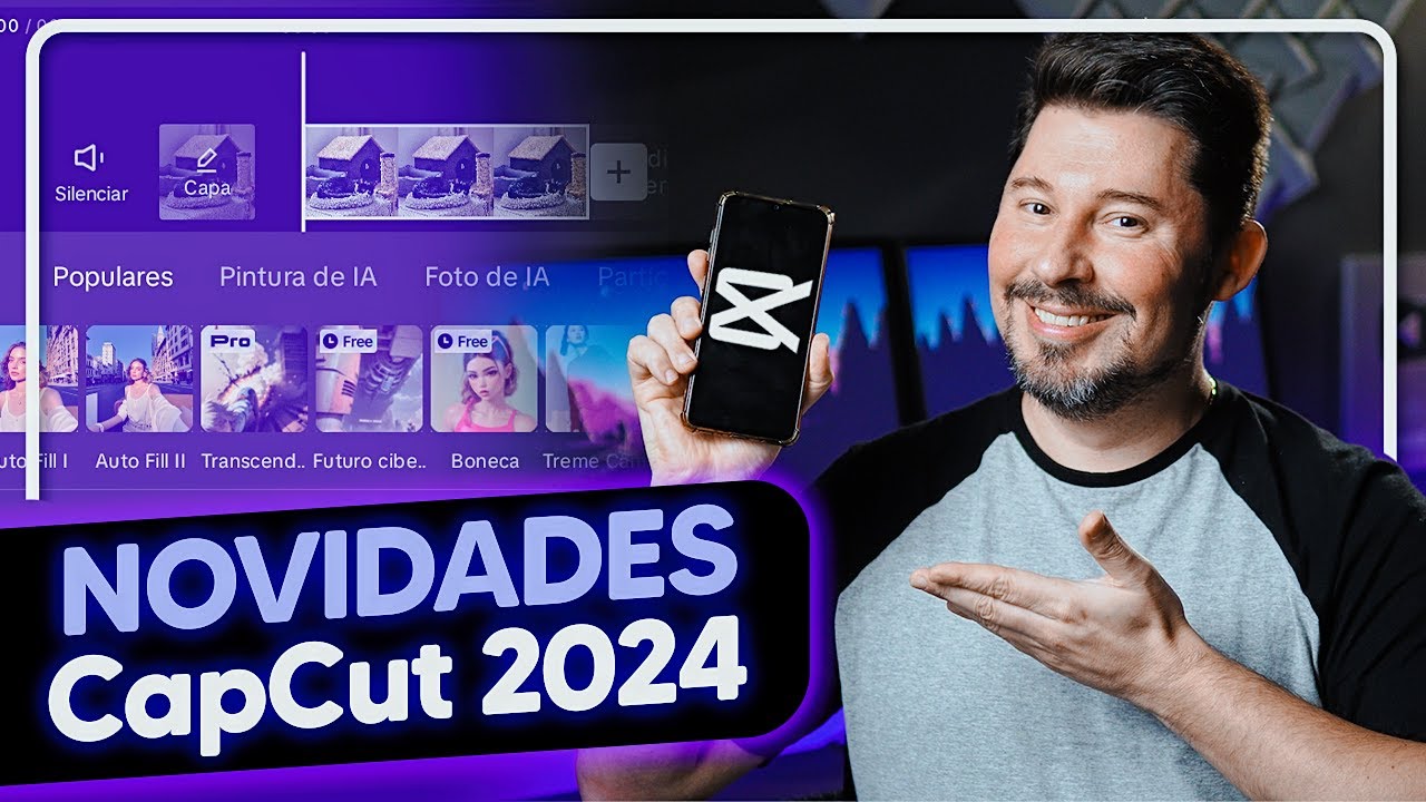 NOVIDADES CAPCUT 2024: 17 Recursos pra melhorar sua edição!