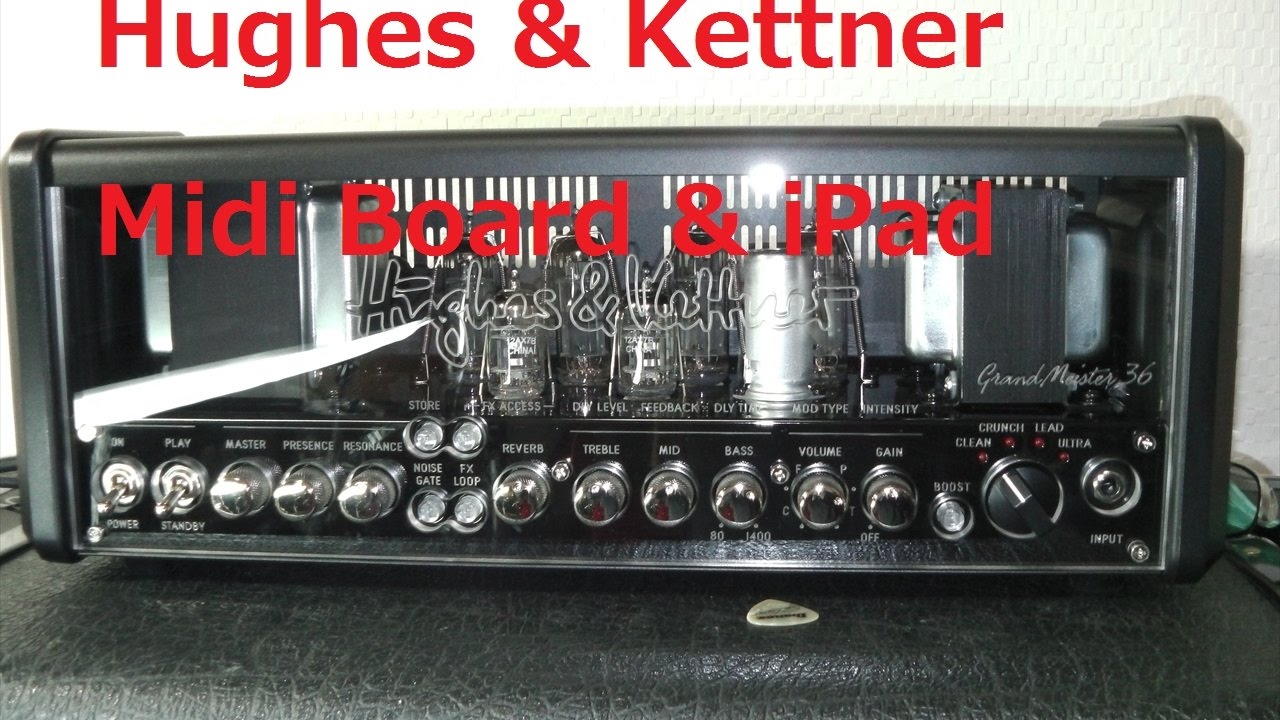 Hughes & Kettner GrandMeister 36  FSM432 MKⅢ& iPad 接続法