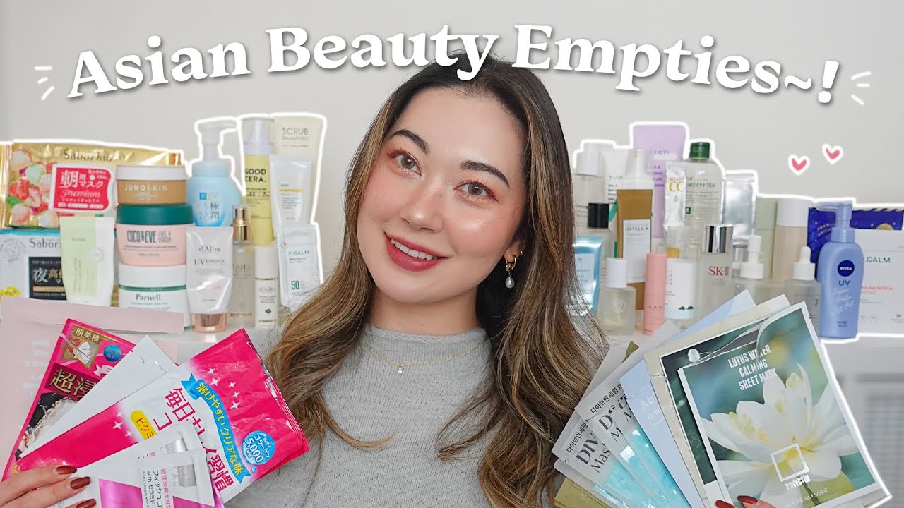 Пустые бьюти-средства второго квартала 2023 года! J-Beauty и K-Beauty Skincare~ (3 месяца!)