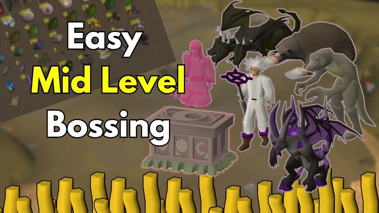 10 Best Solo Mid Level Bosses for GP in OSRS