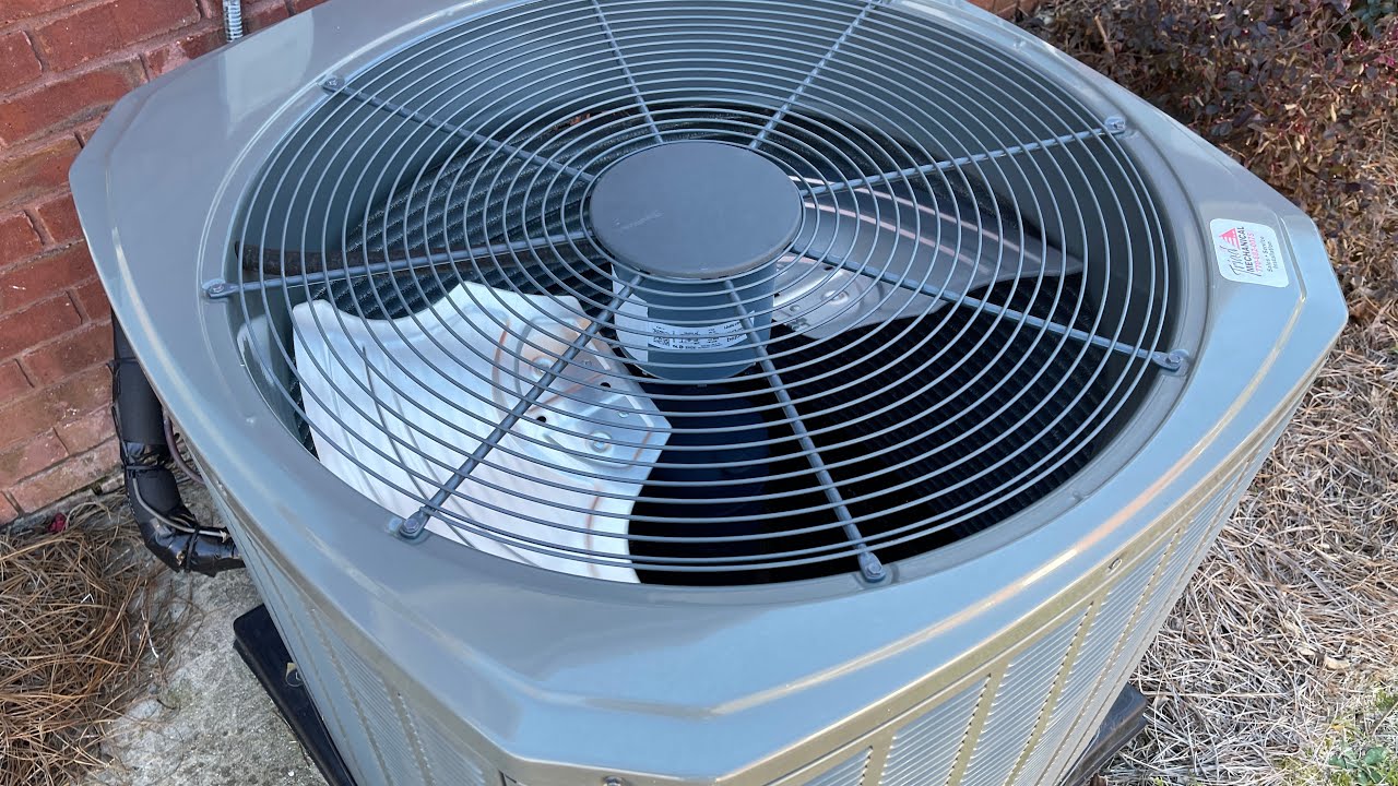 2020 Trane XR Heat Pump Defrost Cycle