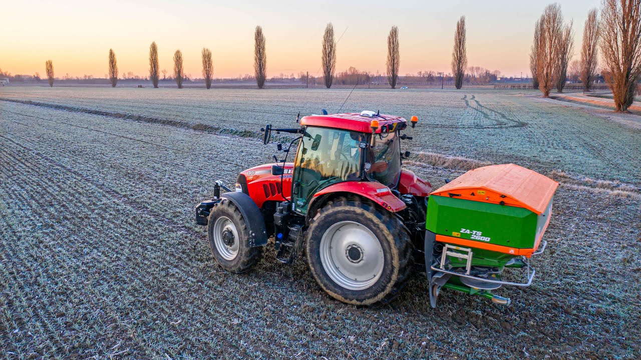 ❄️Кейс Maxxum 130 + Amazone ZA-TS 2600 | Оплодотворение на рассвете