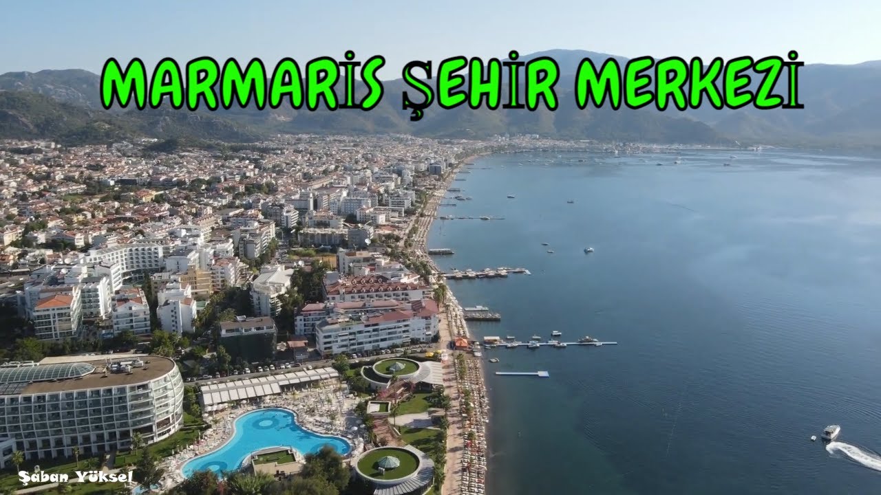 MARMARİS ŞEHİR MERKEZİNDEN GÖRÜNTÜLER | SAHİL | KALE | BARLAR SOKAĞI