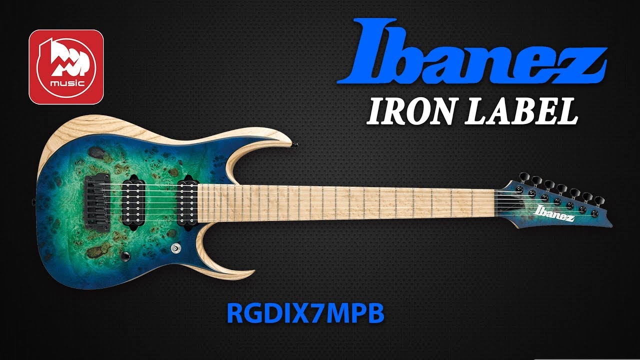 7-ми струнная электрогитара IBANEZ RGDIX7MPB IRON LABEL