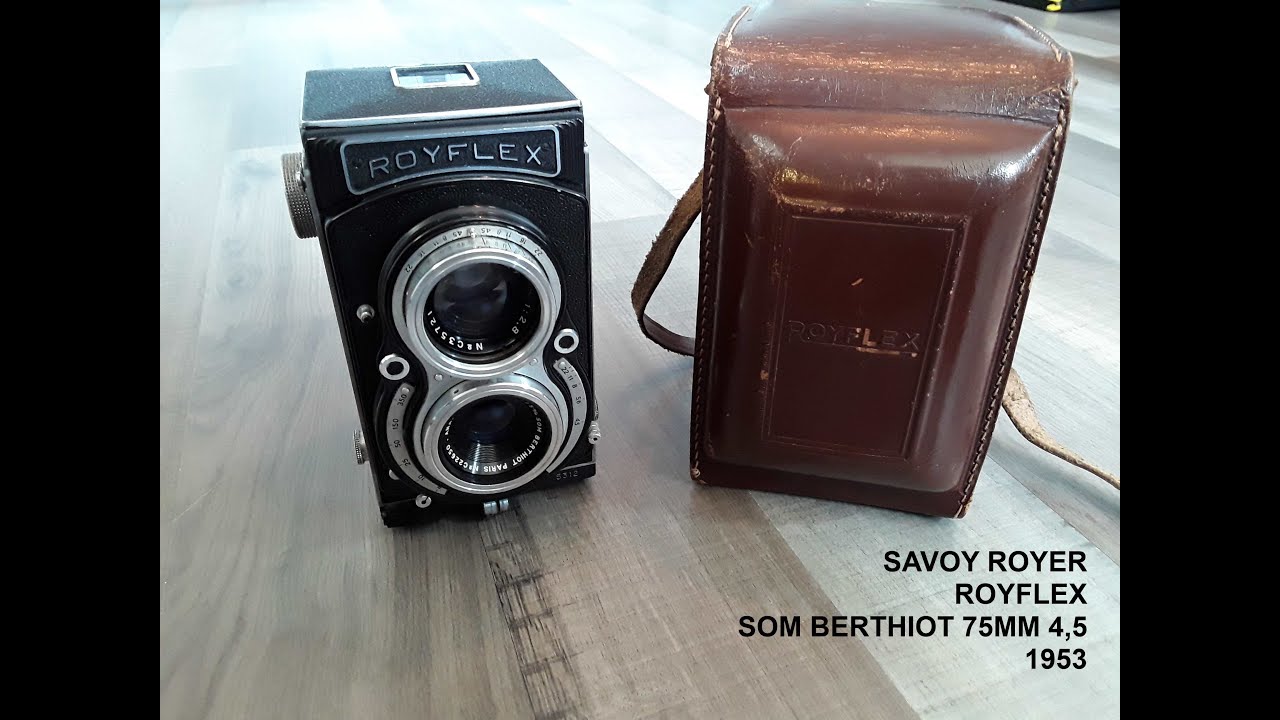 Savoy Royer Royflex Som Berthiot Paris 75mm 4,5