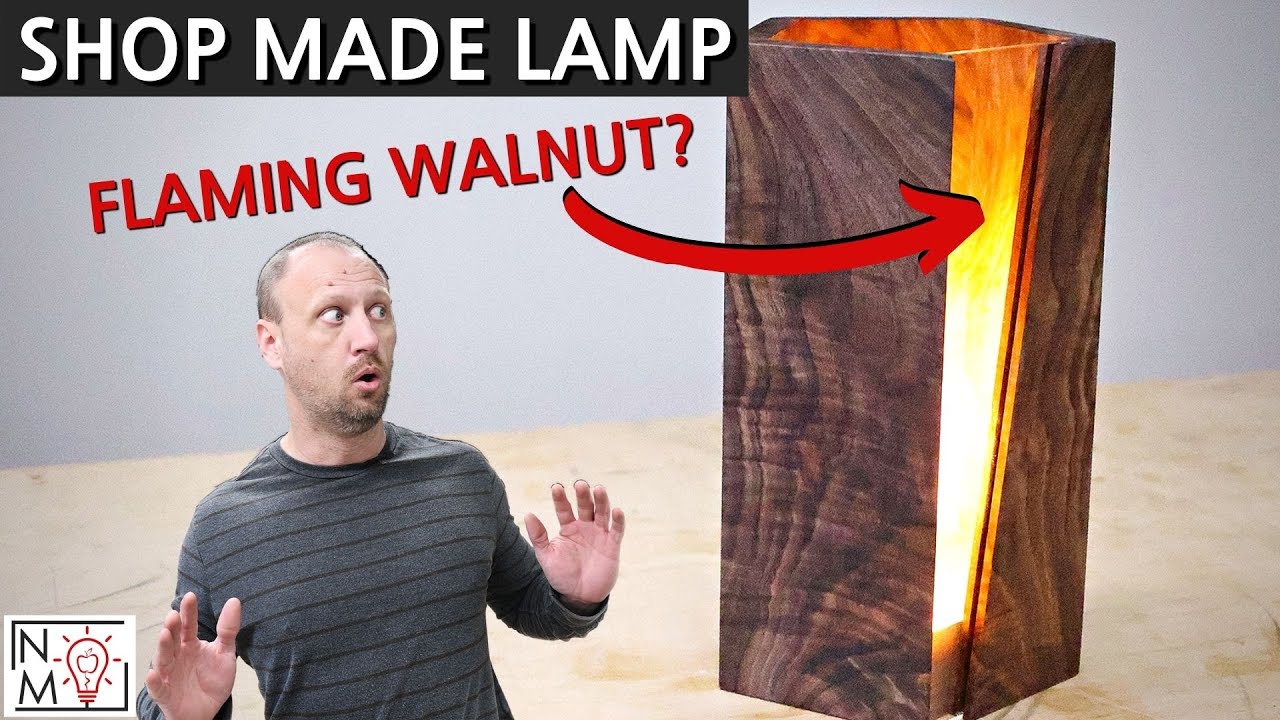 Make a Modern Wood Accent Lamp