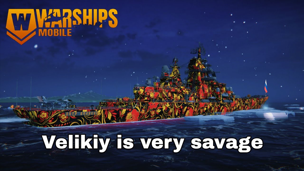 Velikiy is very savage 🔥 - Warships Mobile 2