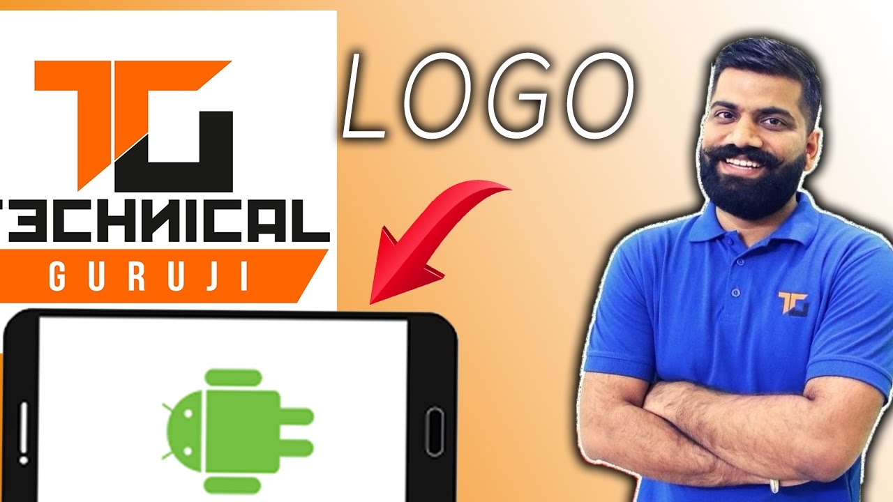 How to Make LOGO like TECHNICAL GURUJI WIth Android Hindi/Urdu