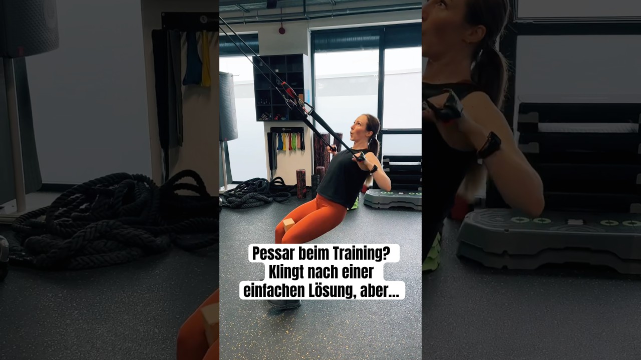 Pessar beim Training? Klingt nach einer einfachen L&ouml;sung, aber..