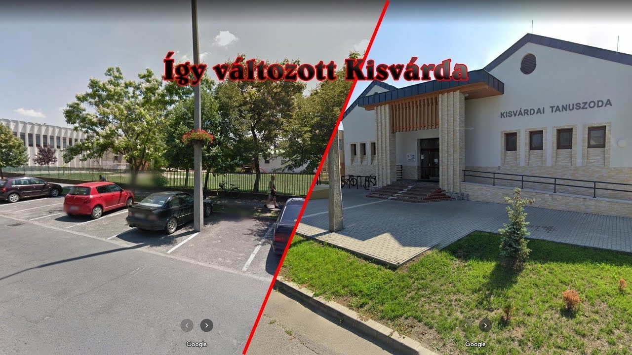 Így változott Kisvárda (2012 vs. 2021)