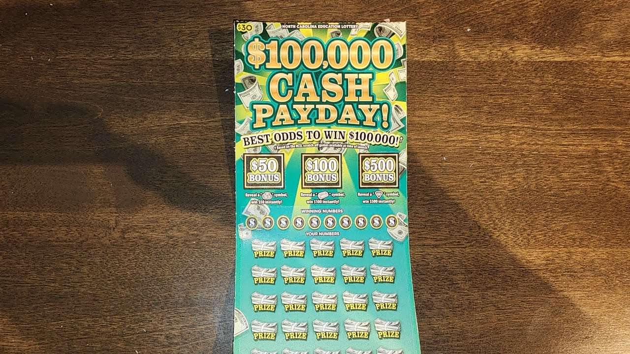 Giving the NEW $100,000 CASH Payday scratch off ticket a chance!!! 💵Making Moves💵