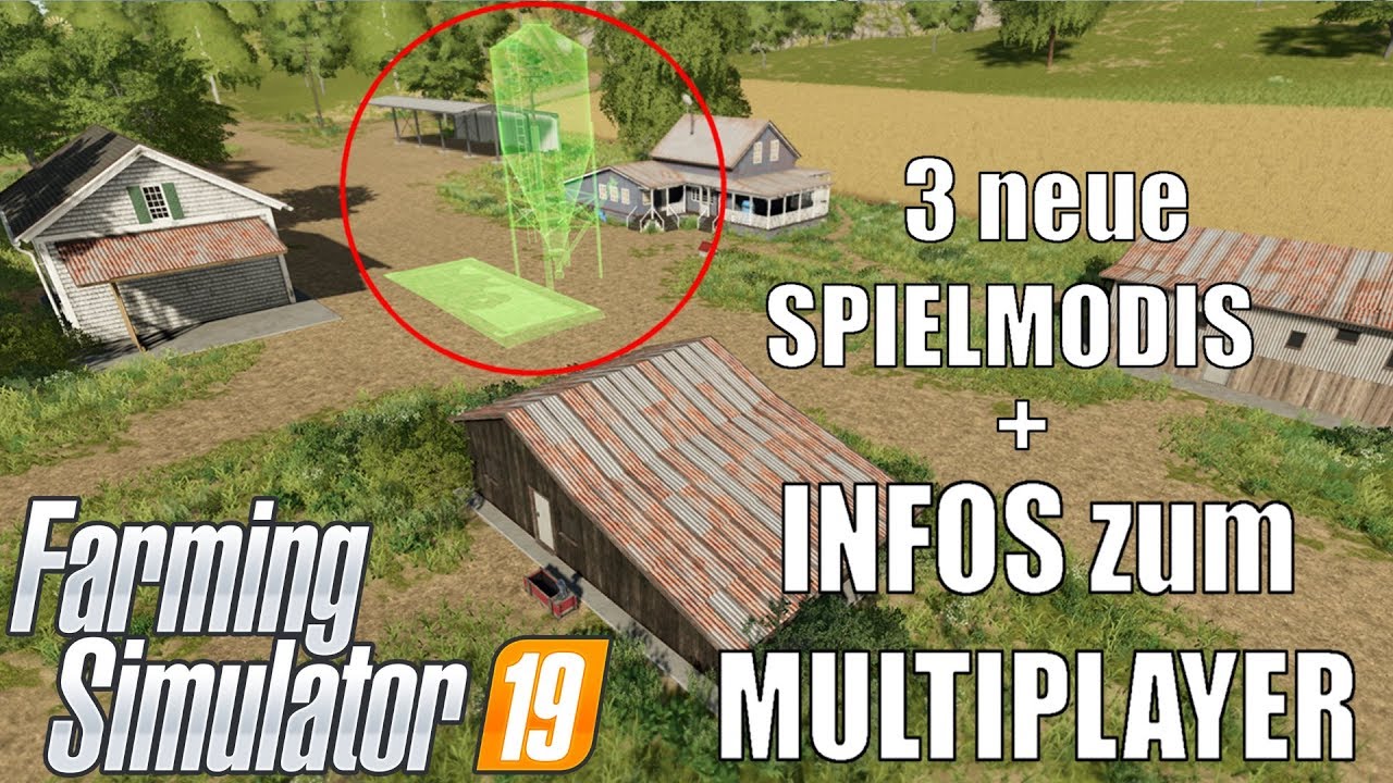 LS19 - News zum Multiplayer / Kaufe deine eigenen Waldgebiete! / Neue Spielmodis und brandneue Infos